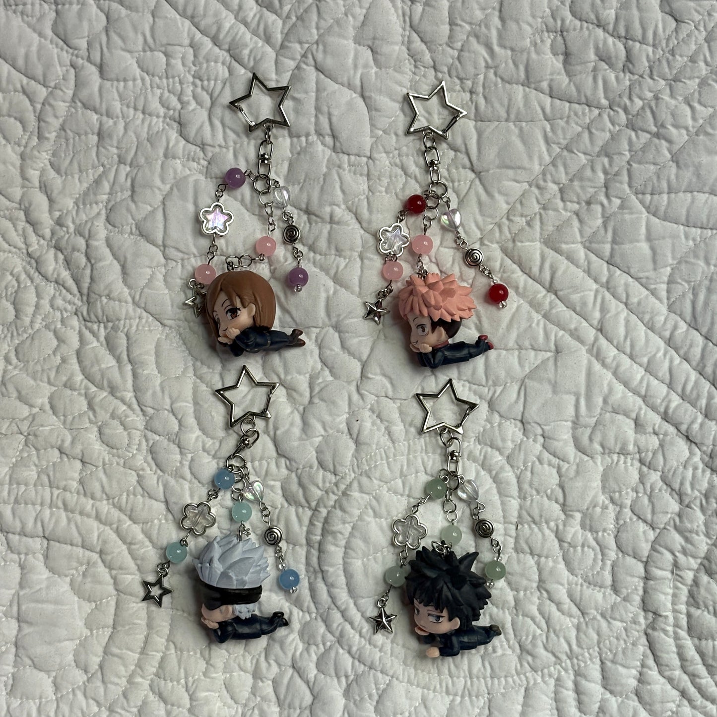 jjk 2.0 figure keychains